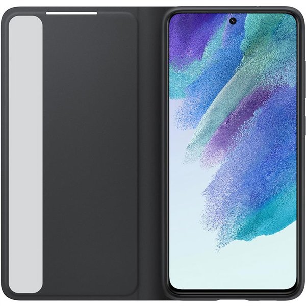 Samsung Smart Clear View Cover for Samsung G990 S21 FE 5G black