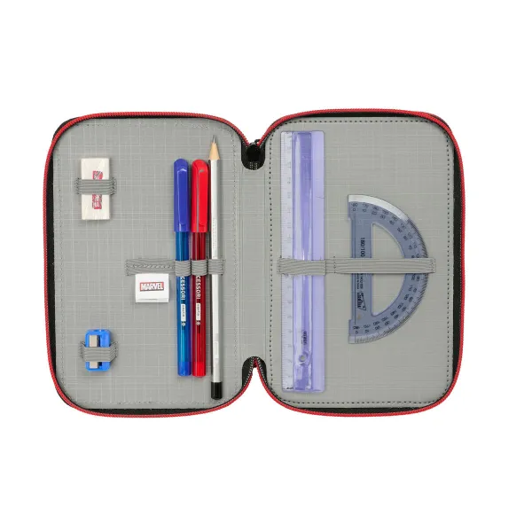 Holdall Spider-Man Black 12,5 x 19,5 x 5,5 cm 37 Pieces