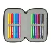 Holdall The Avengers Blue Black 12,5 x 19,5 x 5,5 cm 37 Pieces