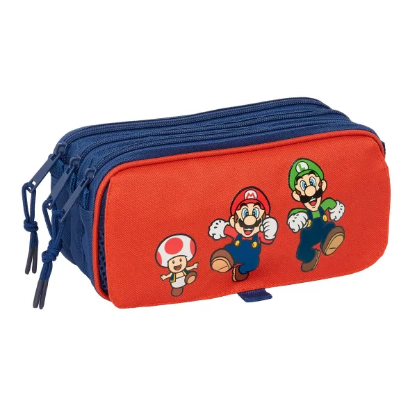 Holdall Super Mario Mamma mia Red Navy Blue 21,5 x 10 x 8 cm