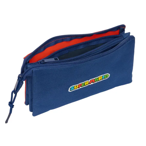 Holdall Super Mario Mamma mia Red Navy Blue 22 x 12 x 3 cm