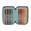 Holdall Super Mario Mamma mia Red Navy Blue 12,5 x 19,5 x 5,5 cm 37 Pieces