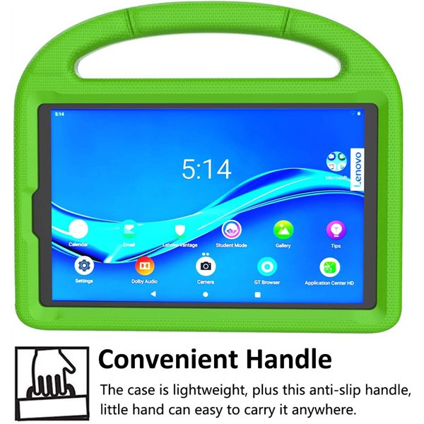 Dėklas Shockproof Kids Samsung X200/X205 Tab A8 10.5 2021 žalias
