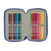 Holdall Sonic Blue 12,5 x 19,5 x 5,5 cm 37 Pieces