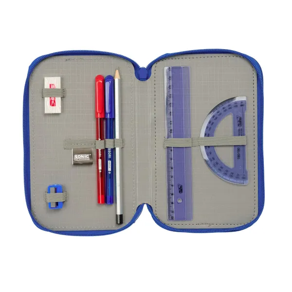 Holdall Sonic Blue 12,5 x 19,5 x 5,5 cm 37 Pieces