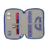Holdall Sonic Blue 12,5 x 19,5 x 5,5 cm 37 Pieces