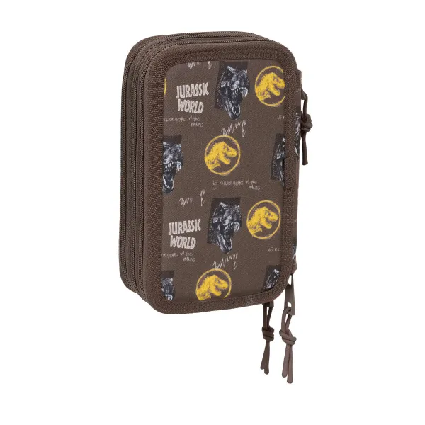 Holdall Jurassic World Brown 12,5 x 19,5 x 5,5 cm 37 Pieces
