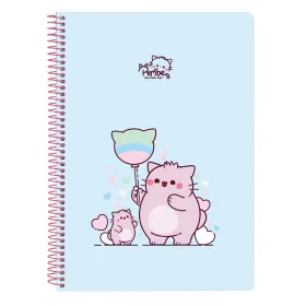 Book of Rings Pembe The pink cat Multicolour 80 Sheets