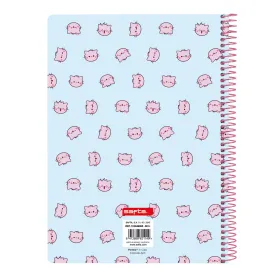 Book of Rings Pembe The pink cat Multicolour 80 Sheets