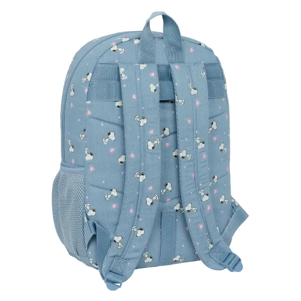Mokyklinis krepšys Snoopy Denim 30 x 46 x 14 cm
