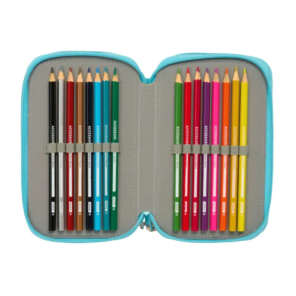 Holdall Moos Fiori Multicolour 12,5 x 19,5 x 5,5 cm 37 Pieces
