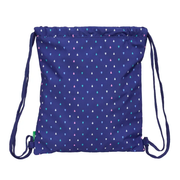 Kuprinė su virvutėmis Benetton Drop Spalvotas 35 x 40 x 1 cm