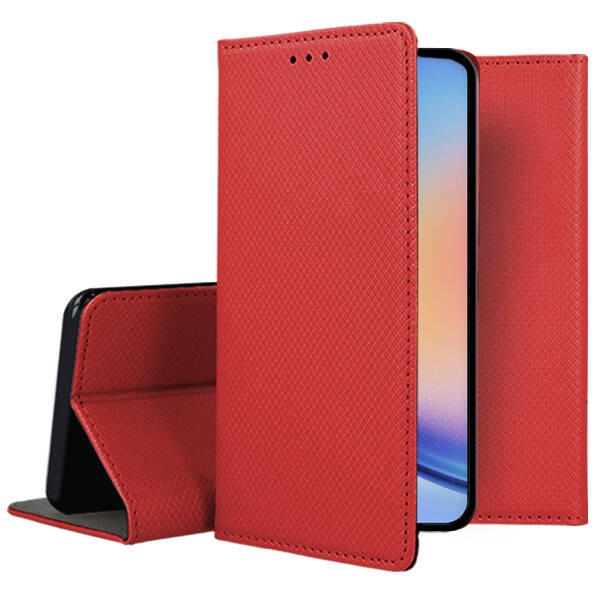 Case Smart Magnet Samsung A556 A55 5G red
