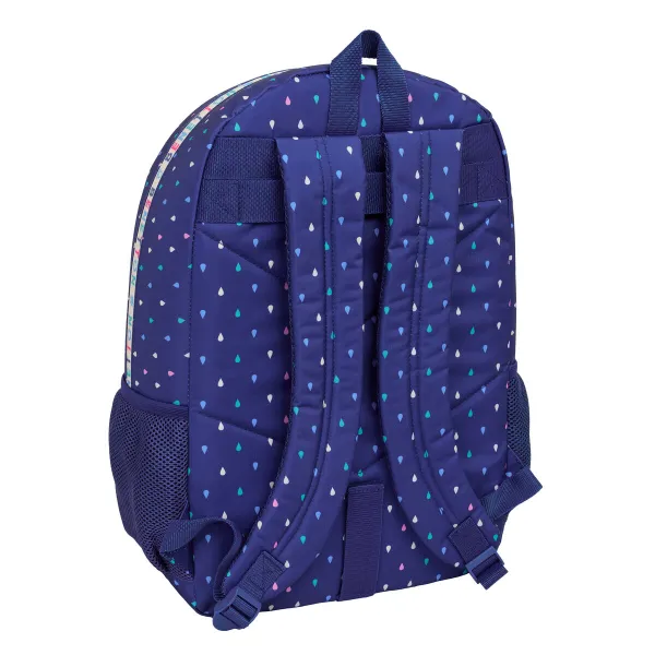 Mokyklinis krepšys Benetton Drop Spalvotas 30 x 46 x 14 cm