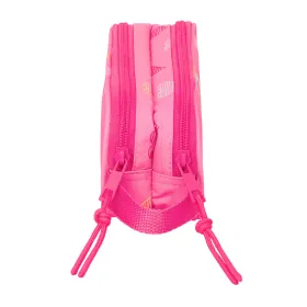 Holdall Benetton Heart Pink 21 x 8 x 6 cm