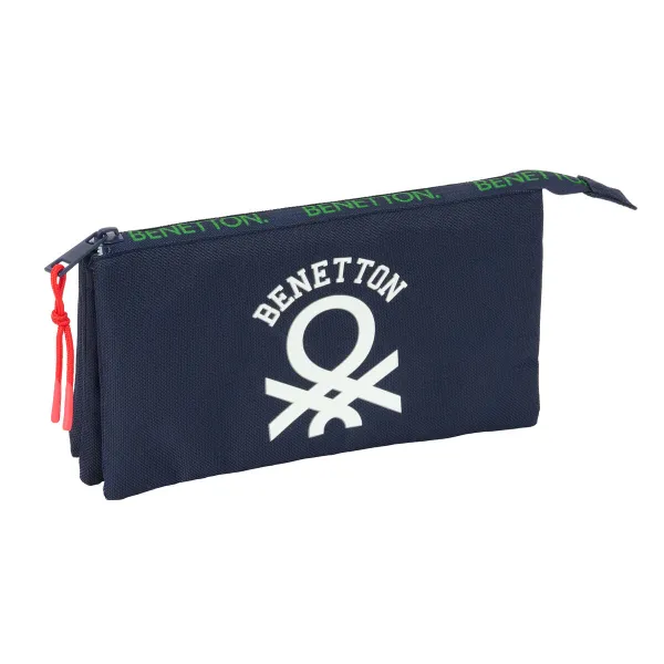 Holdall Benetton Together Navy Blue 22 x 12 x 3 cm