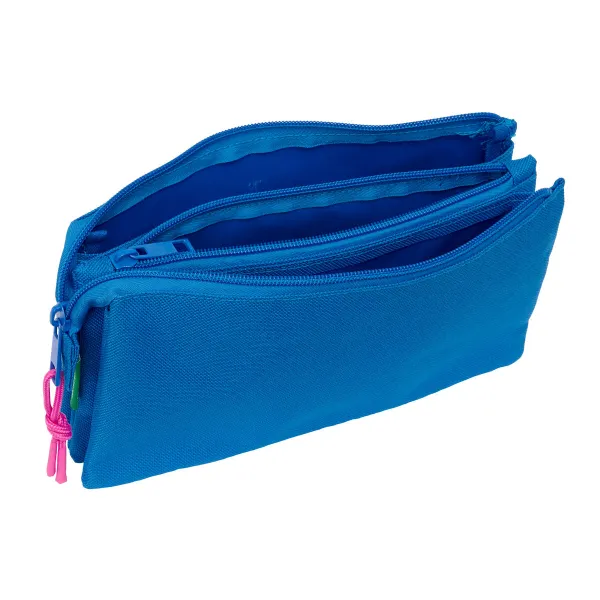 Holdall Benetton Azulina Blue 22 x 12 x 3 cm