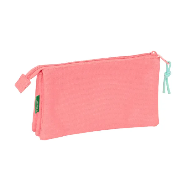 Holdall Benetton Coral Coral 22 x 12 x 3 cm