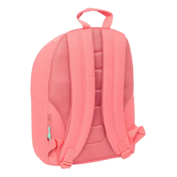 Mokyklinis krepšys Benetton benetton basics Koralas 31 x 41 x 16 cm