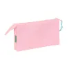 Holdall Benetton Rosa pastel Pink 22 x 12 x 3 cm