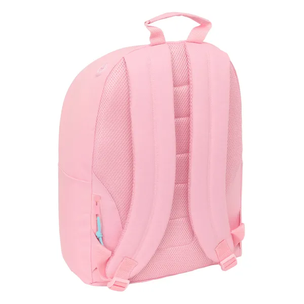 Mokyklinis krepšys Benetton benetton basics Rožinė 31 x 41 x 16 cm