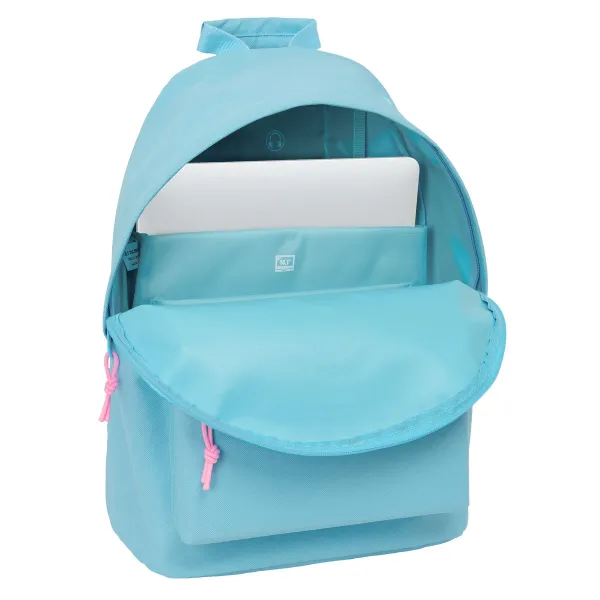 Mokyklinis krepšys Benetton benetton basics Celeste 31 x 41 x 16 cm
