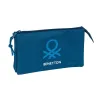 Holdall Benetton Marino Navy Blue 22 x 12 x 3 cm