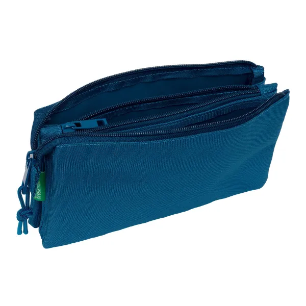 Holdall Benetton Marino Navy Blue 22 x 12 x 3 cm