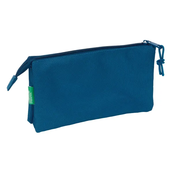 Holdall Benetton Marino Navy Blue 22 x 12 x 3 cm