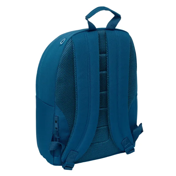 Mokyklinis krepšys Benetton benetton basics Tamsiai mėlyna 31 x 41 x 16 cm