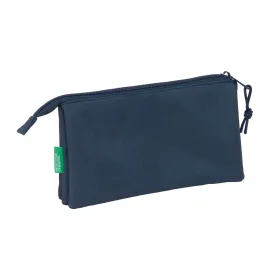 Holdall Benetton Antracita 22 x 12 x 3 cm