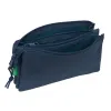 Holdall Benetton Antracita 22 x 12 x 3 cm