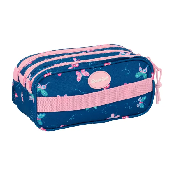 Holdall BlackFit8 Mariposas Multicolour 21,5 x 10 x 8 cm