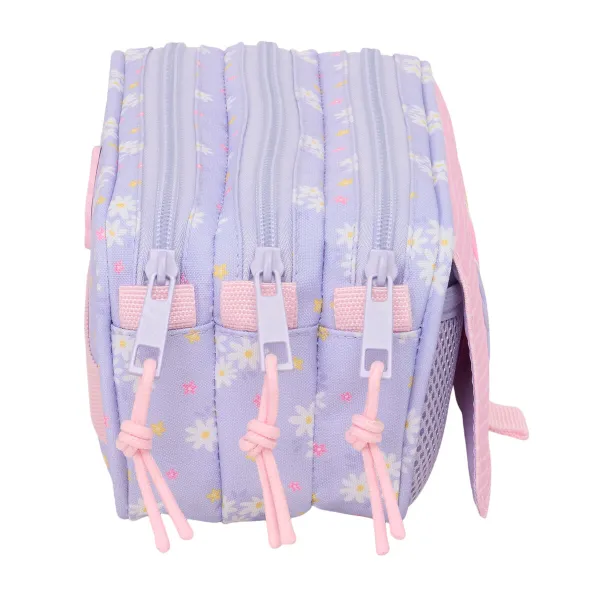 Holdall Safta Bouquet Pink Lilac 21,5 x 10 x 8 cm
