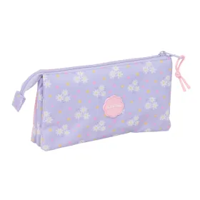 Holdall Safta Bouquet Pink Lilac 22 x 12 x 3 cm