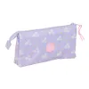 Holdall Safta Bouquet Pink Lilac 22 x 12 x 3 cm