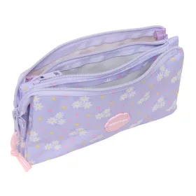 Holdall Safta Bouquet Pink Lilac 22 x 12 x 3 cm