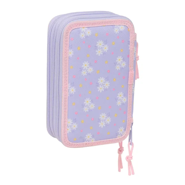 Holdall Safta Bouquet Pink Lilac 12,5 x 19,5 x 5,5 cm 37 Pieces