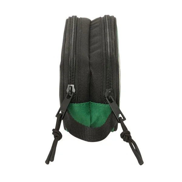 Holdall BlackFit8 Varsity Black Green 21 x 8 x 6 cm