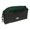 Holdall BlackFit8 Varsity Black Green 22 x 12 x 3 cm