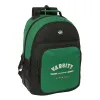 Mokyklinis krepšys BlackFit8 Varsity Juoda Žalia 32 x 42 x 15 cm