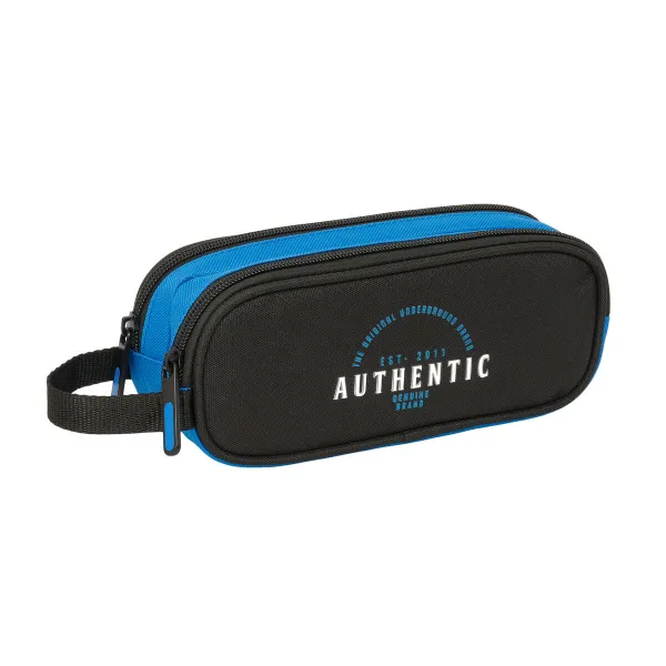 Holdall BlackFit8 Underground Blue Black 21 x 8 x 6 cm