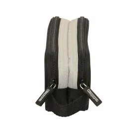 Holdall Kappa Grey Black Grey 21 x 8 x 6 cm