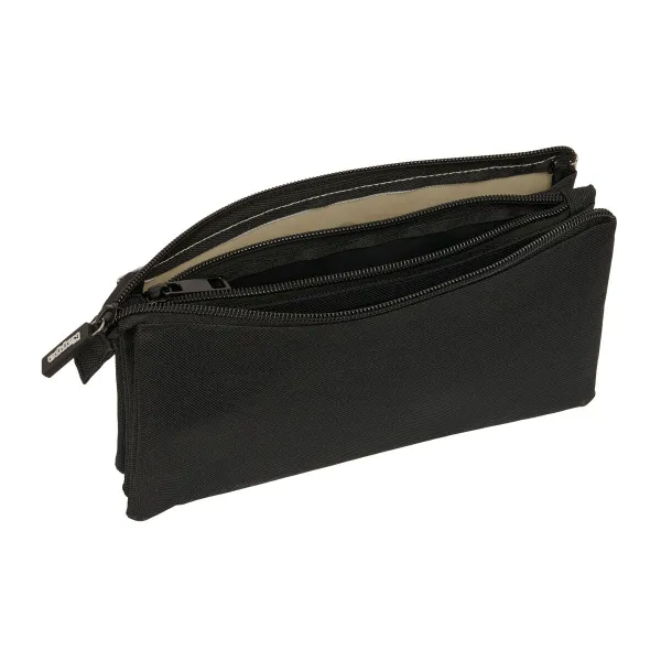 Holdall Kappa Grey Black Grey 22 x 12 x 3 cm