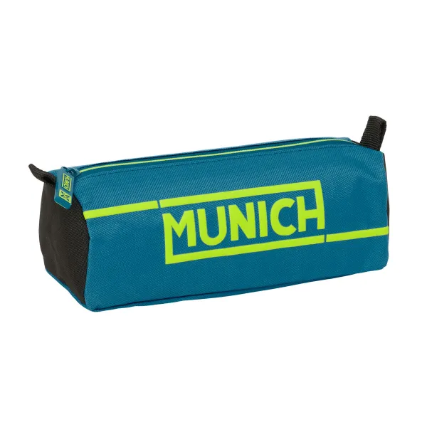 Holdall Munich Land Black Green 21 x 8 x 7 cm