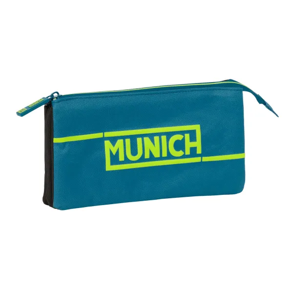 Holdall Munich Land Black Green 22 x 12 x 3 cm
