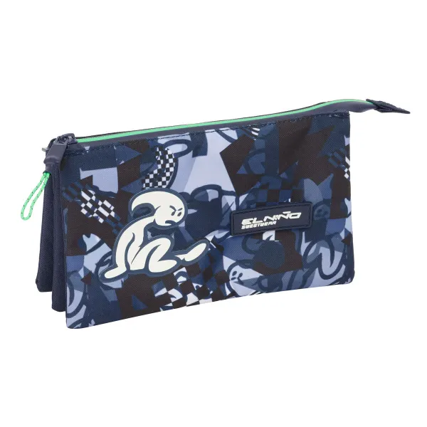 Holdall El Niño Navy Navy Blue 22 x 12 x 3 cm
