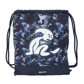 Kuprinė su virvutėmis El Niño Navy Tamsiai mėlyna 35 x 40 x 1 cm