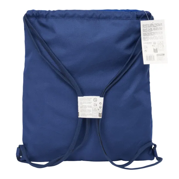 Kuprinė su virvutėmis Kelme Blue Mėlyna 35 x 40 x 1 cm