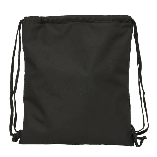 Kuprinė su virvutėmis Kelme Camo Juoda Žalia 35 x 40 x 1 cm